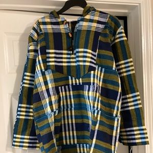 Colorful sweater - long sleeve with hoodie